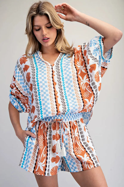 The Megan Costal Clay Top