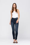 Judy Blue Super Dark High Waist Skinny Jeans