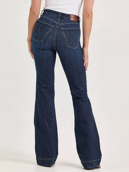 Women's Wrangler Dark Denim Bespoke Trouser Jean