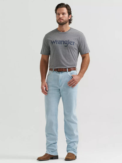Wrangler Toughlite Light Wash Cowboy Cut Original Fit Jean