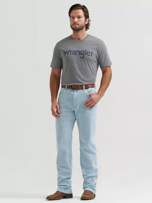 Wrangler Toughlite Light Wash Cowboy Cut Original Fit Jean