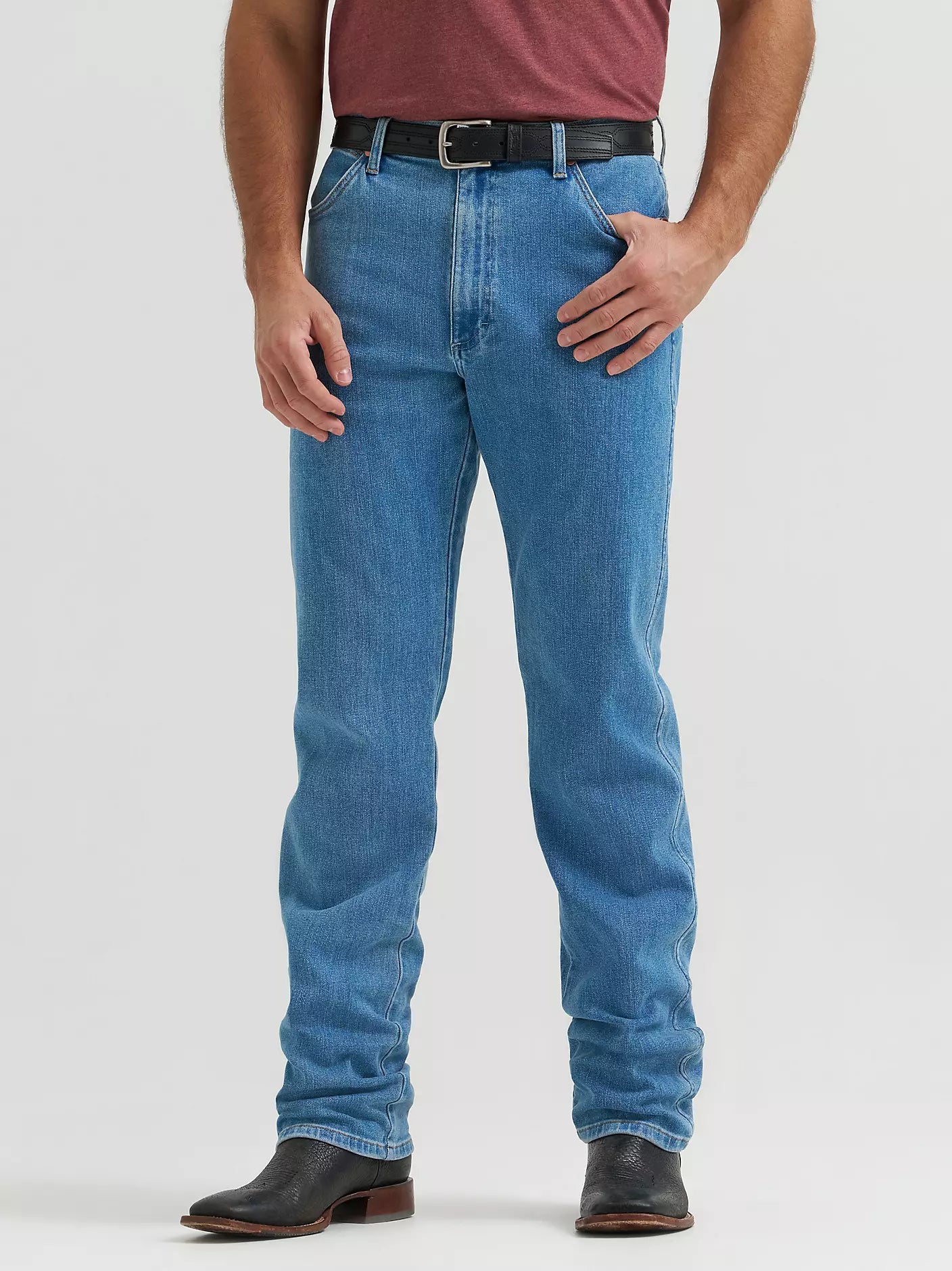 Wrangler Toughlite Faded Stone Cowboy Cut Original Fit Jean