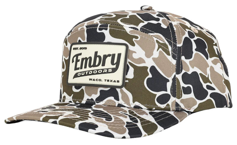 Marsh Duck Camo 6 Panel Hat