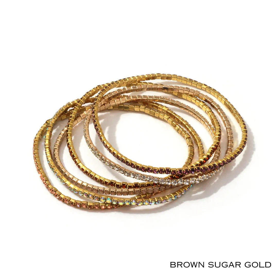 Erimish Brown Sugar Gold Confetti Stack