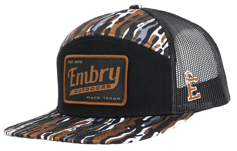 Ranch 7-Panel "Retro" - Black Hat