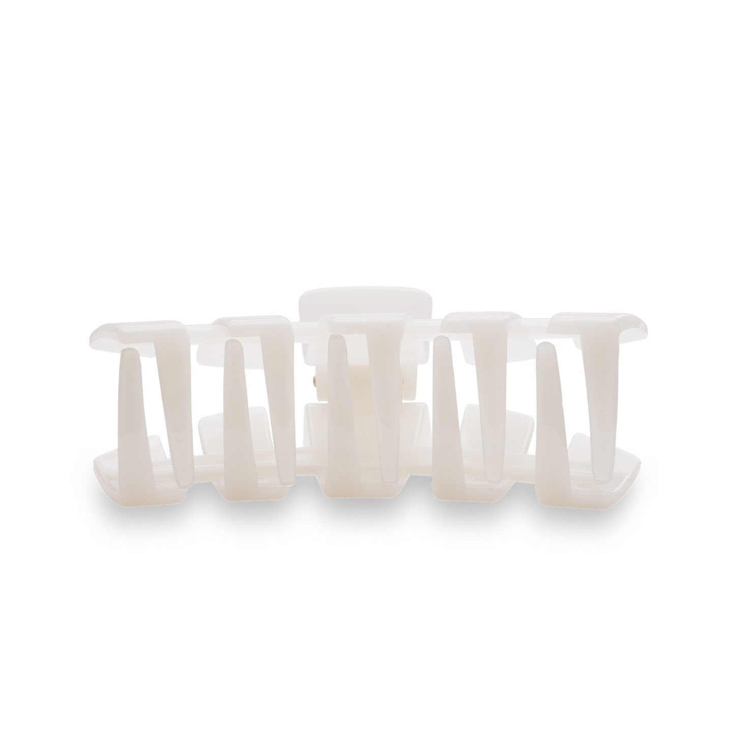Teleties Classic Hair Clip | Large | Coconut White