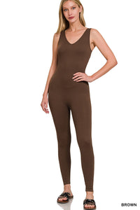 Ribbed Sports Bodysuit