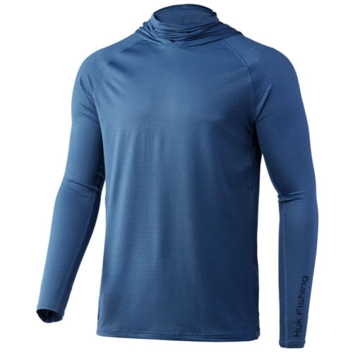 Huk Titanium Blue A1A Hoodie