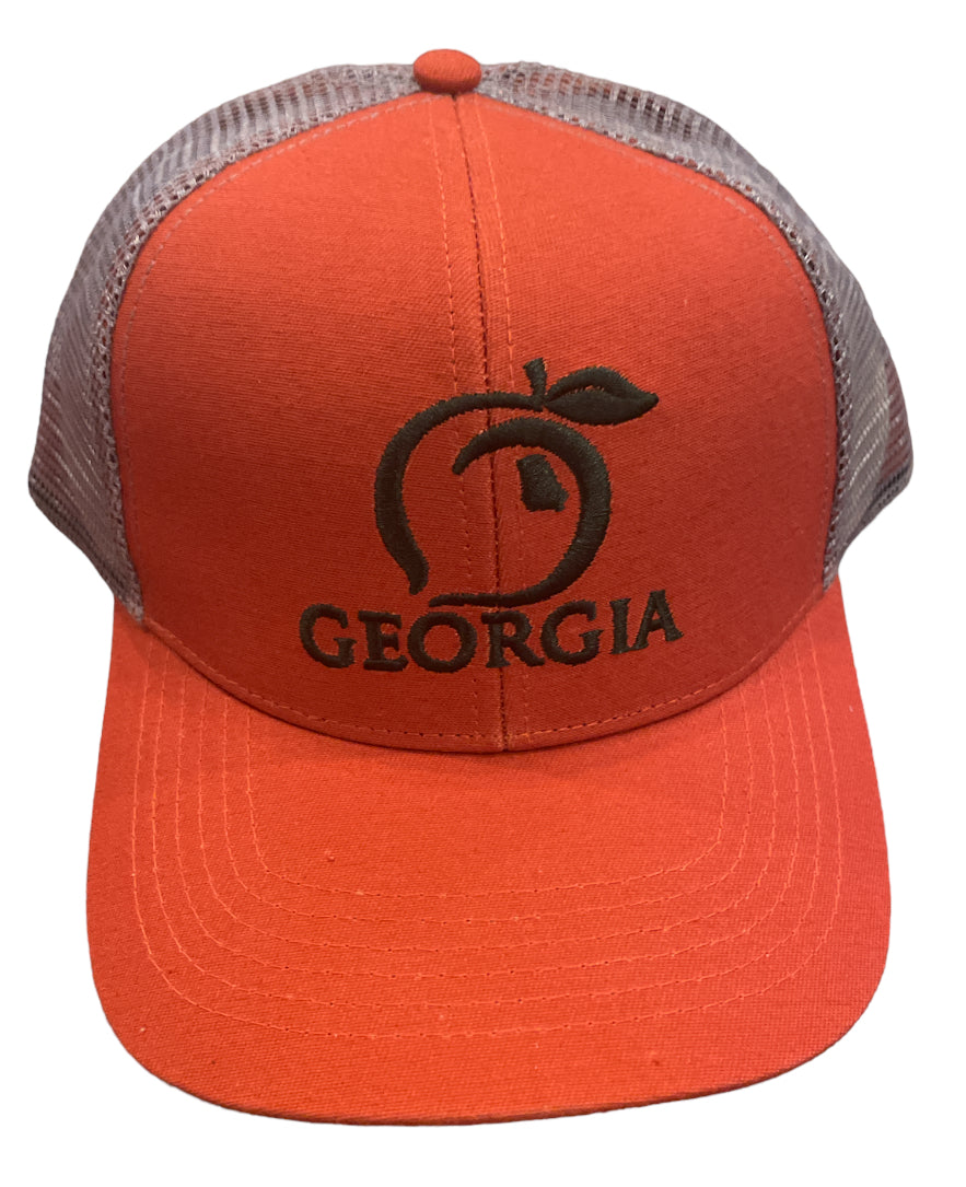 Peach State Pride Rust Red hat