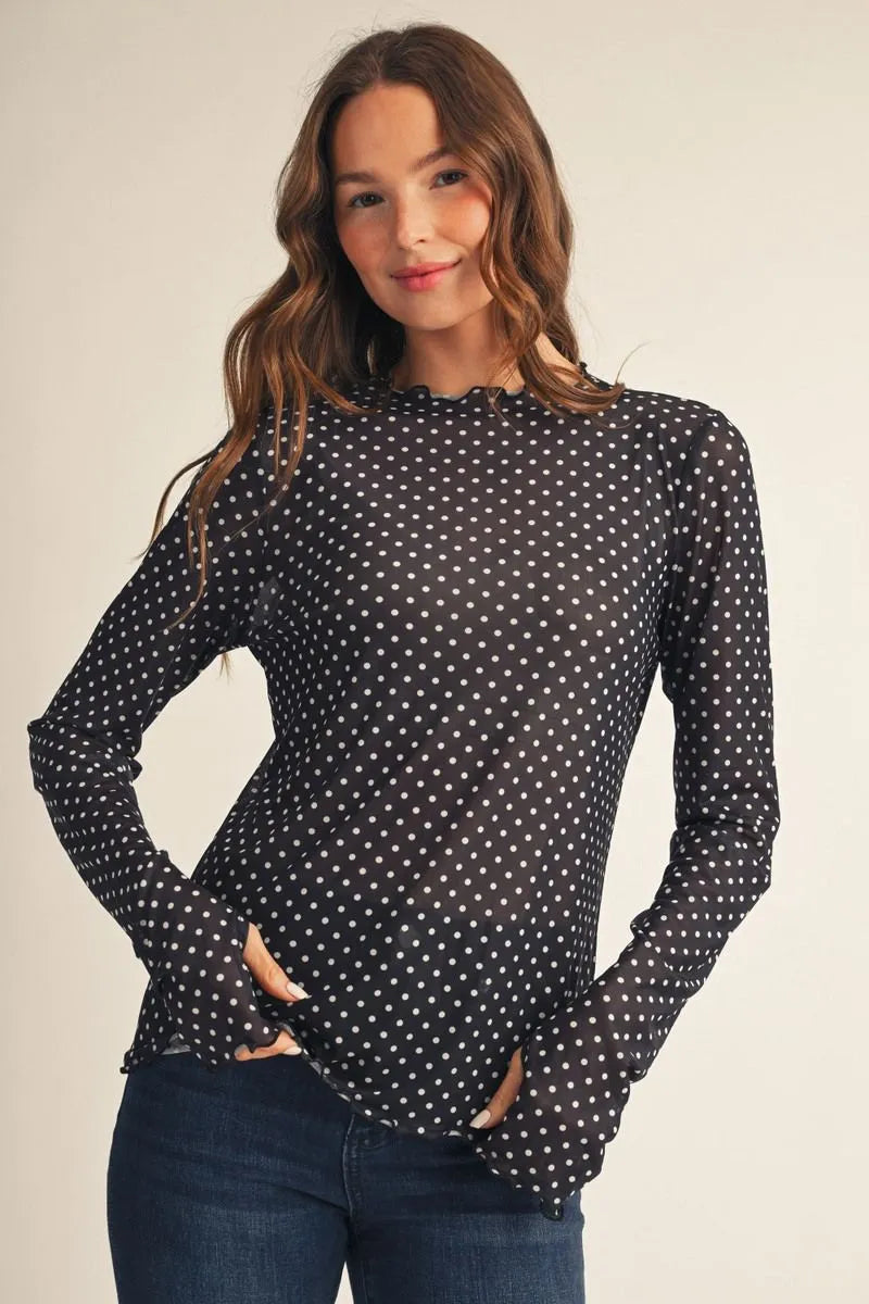 Dottie Mesh Top