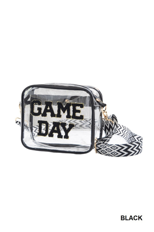 Game Day Stadium Approved Transparent Crossbody