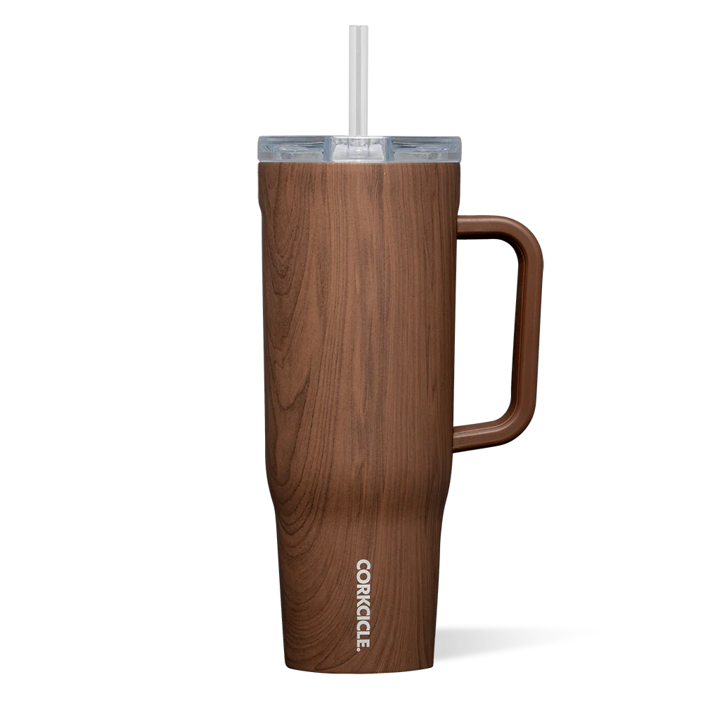 Corkcicle 40oz Cruiser - Walnut Wood