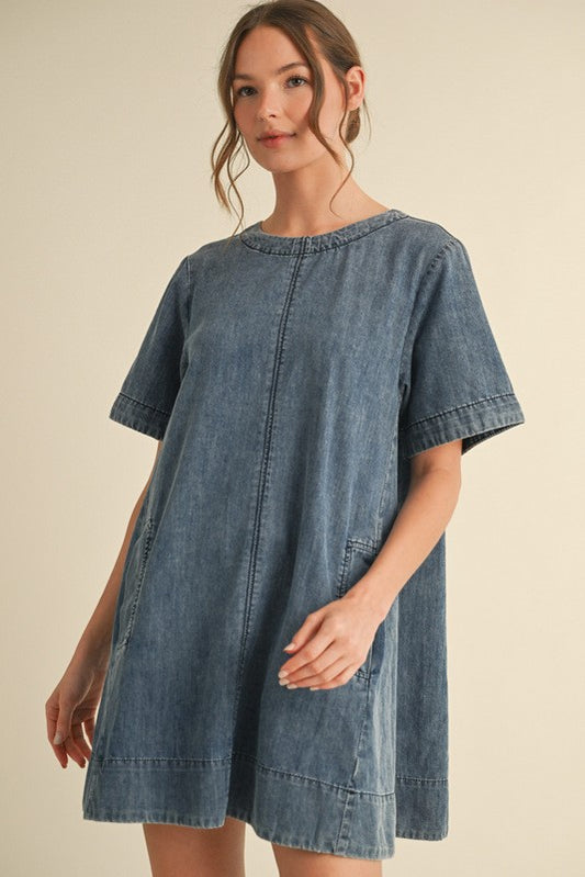 The Caroline Denim Dress