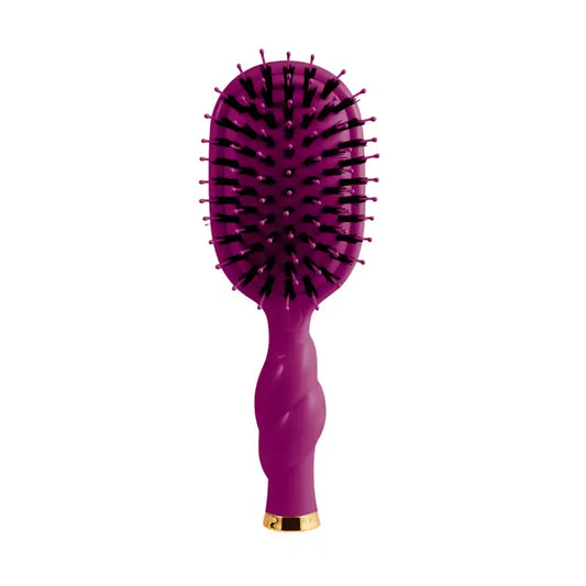 Mini Boar Brush - Mulberry