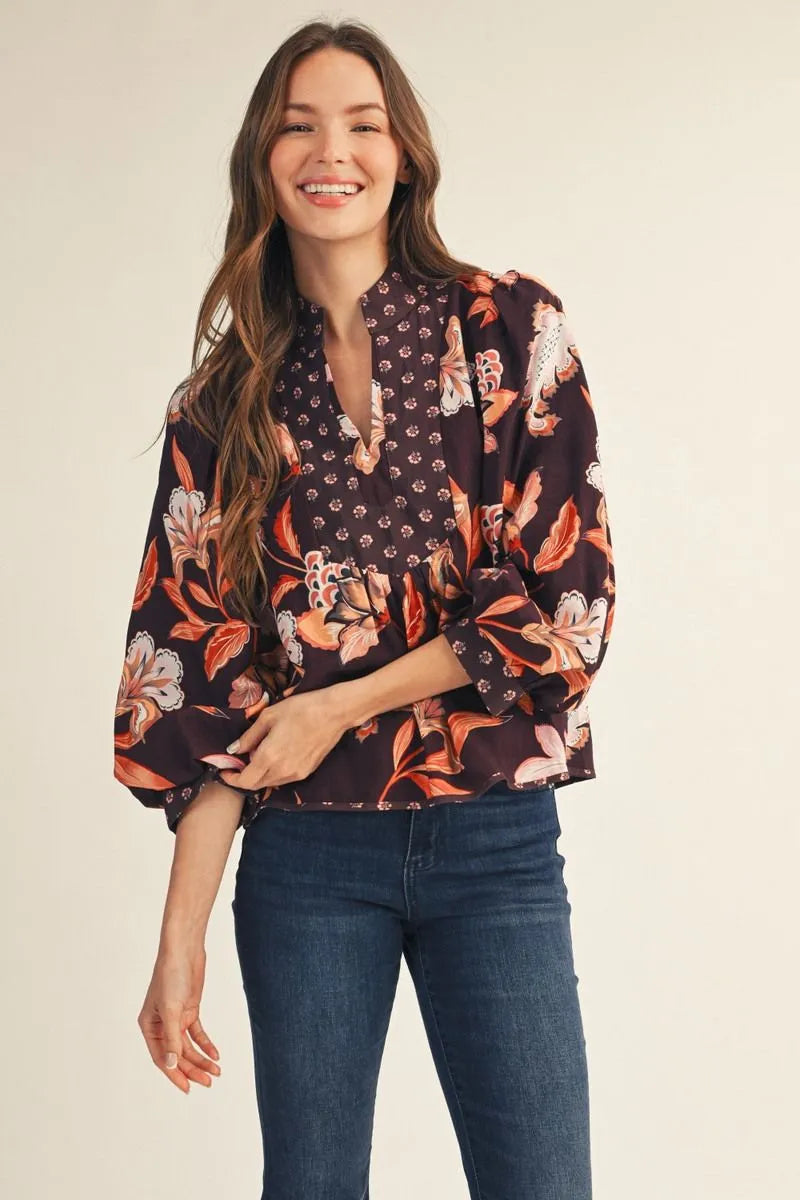 Autumn Petal Blouse