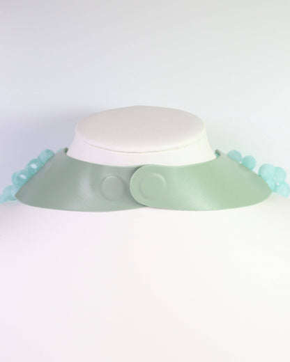 Cadence Multi Layered Beaded Necklace Mint: Default
