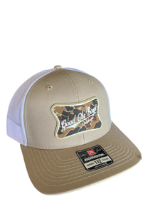 Good Ole Boys Camo Patch Khaki Hat