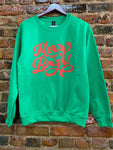 Simply You Green Merry and Bright Sweatshirt