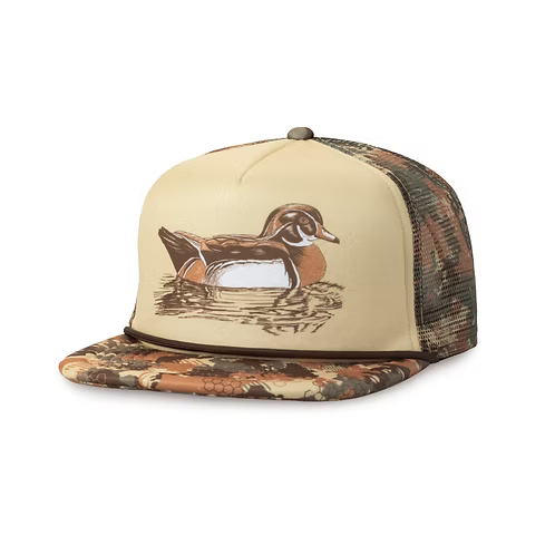 WILDGAME Woodie Foam Camo Bill Hat
