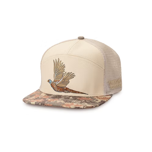 WILDGAME 7 Panel Camo Bill Pheasant Hat