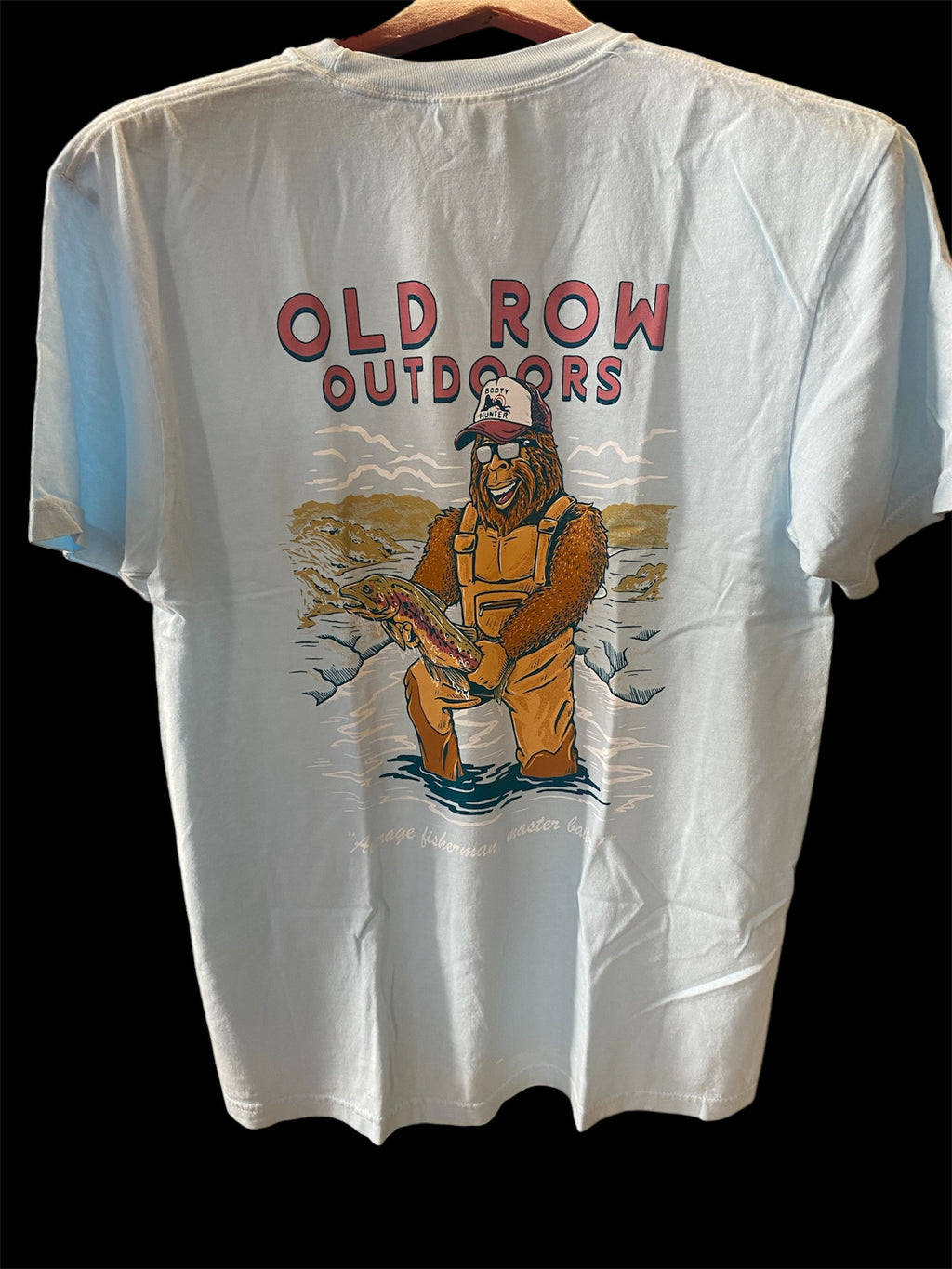 Old Row Average Fisherman Pocket Tee