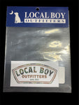 Local Boy Forest Camo Label Decal