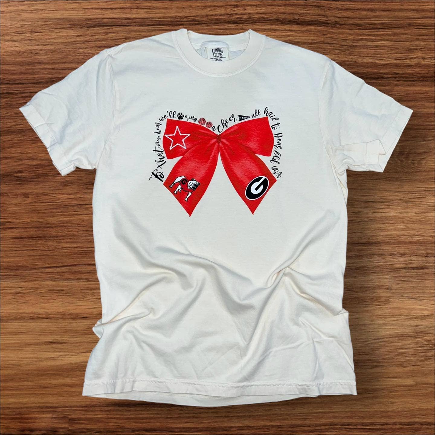 Georgia Bulldogs Coquette Tee