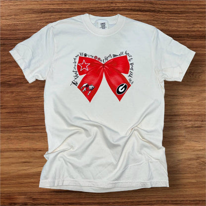 Georgia Bulldogs Coquette Tee