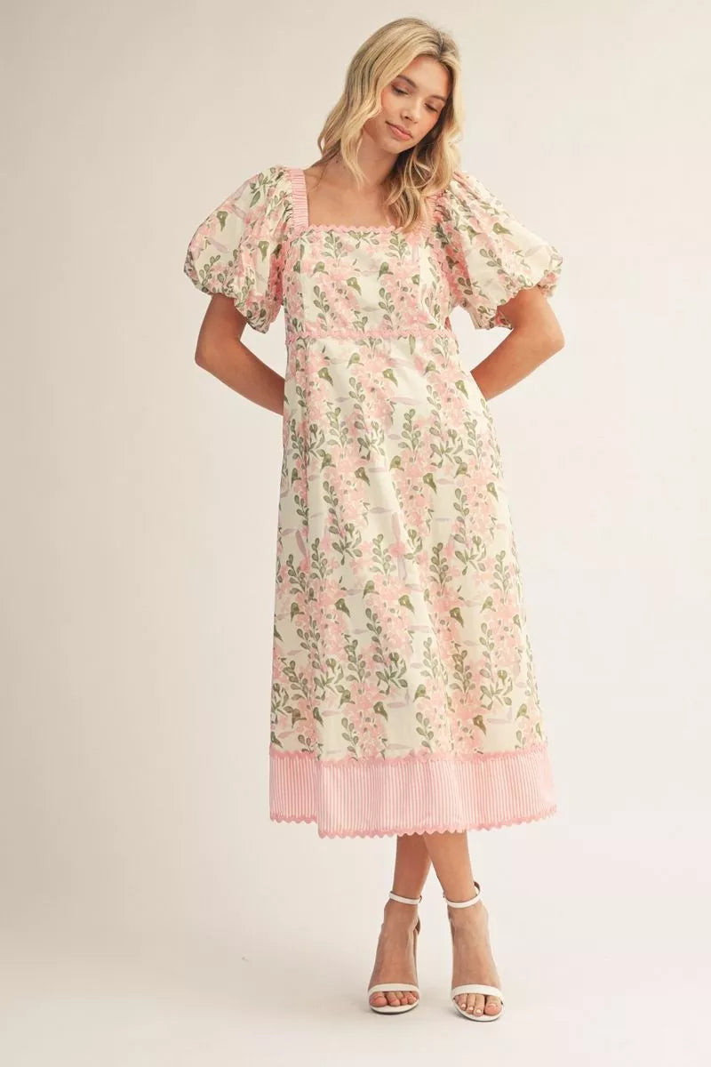 The Rose Flower Dress