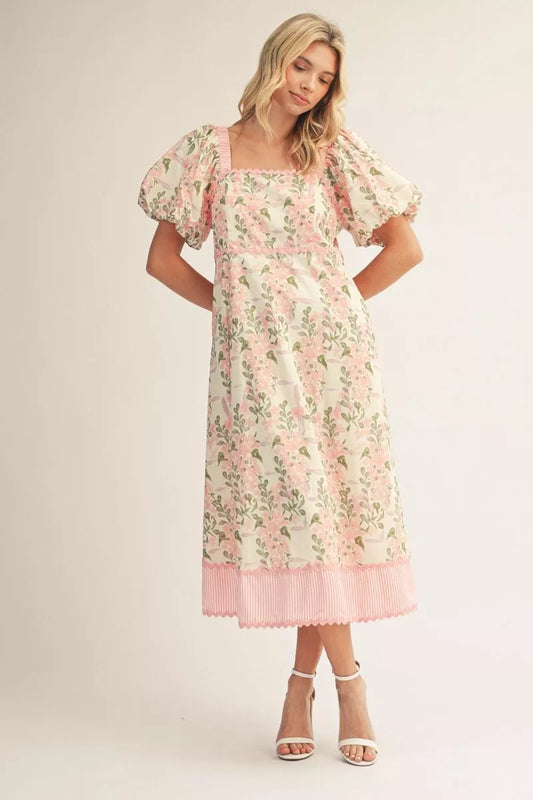 The Rose Flower Dress