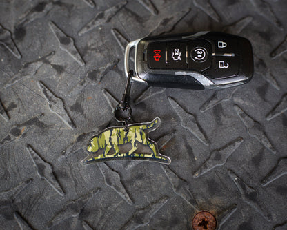 Camo Hound Keychain