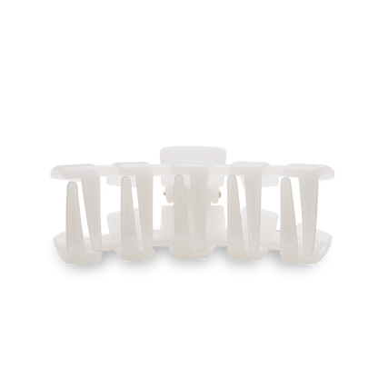Classic Hair Clip | Medium | Coconut White