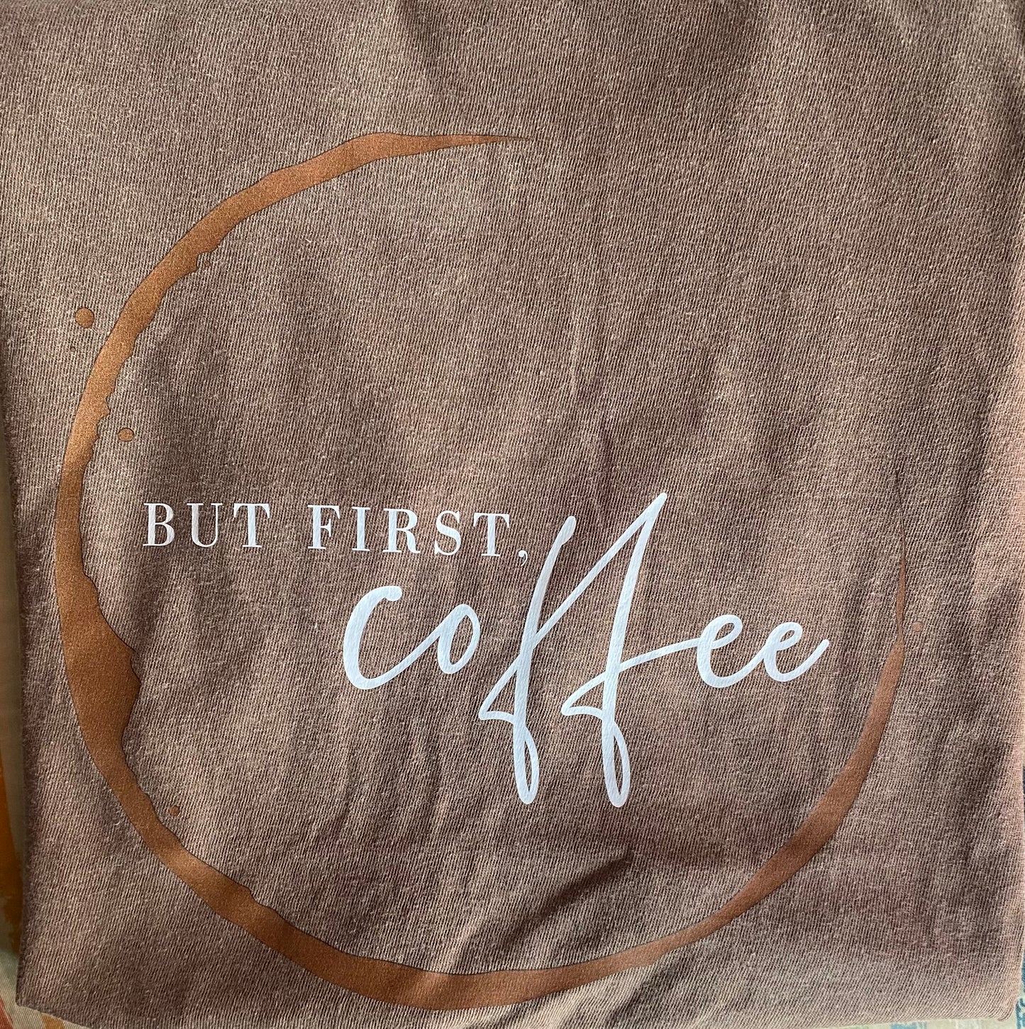 Simply You but First Coffee Tee