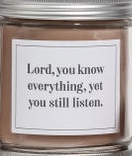 Sweet Grace Faith Candle