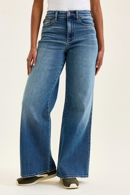 Judy Blue HW Retro Wide Jeans