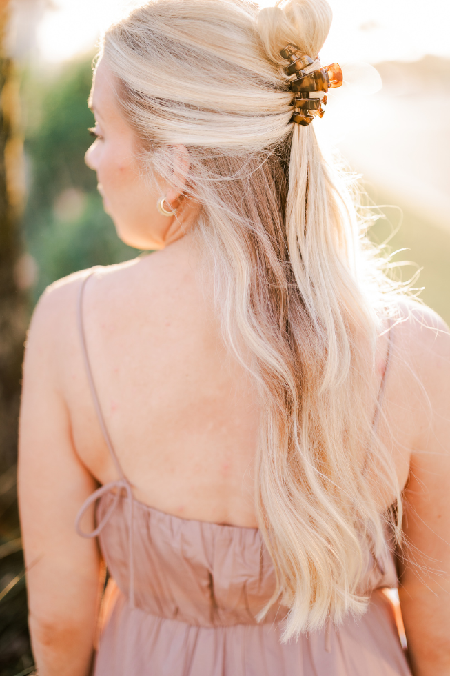 Teleties Classic Hair Clip | Small | Tortoise