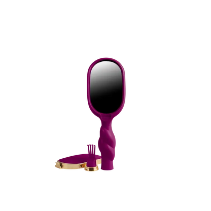 Mini Boar Brush - Mulberry