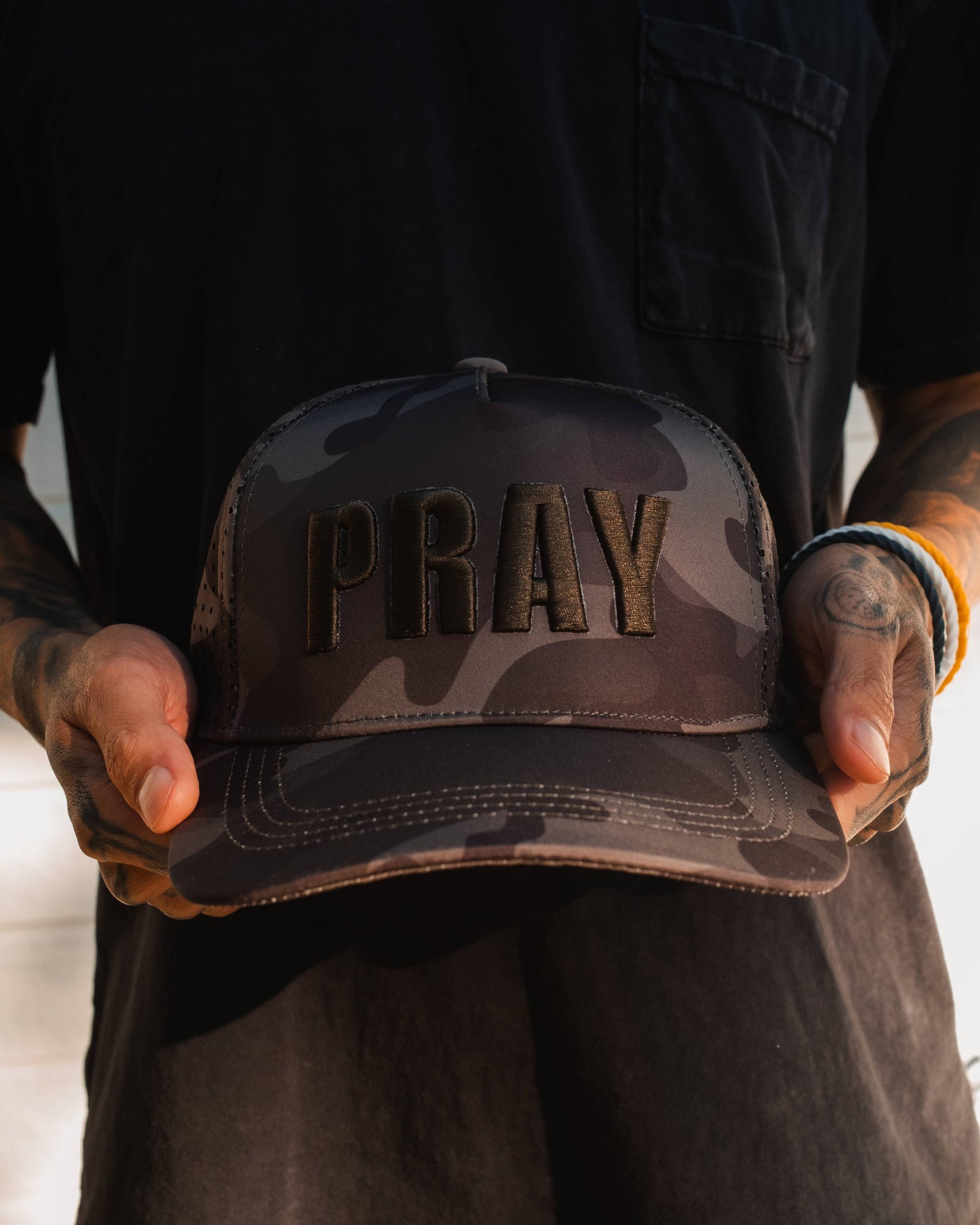 Pray- Camo Hat