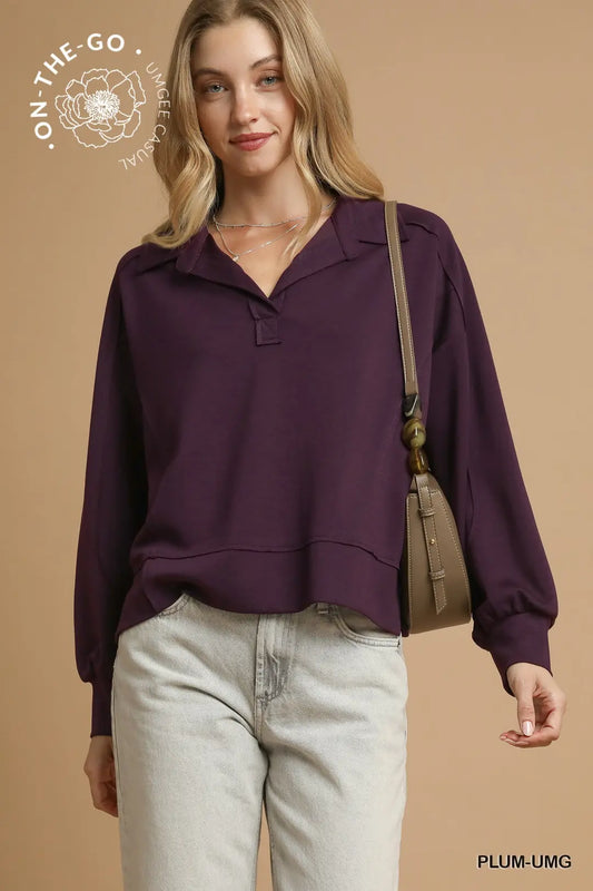 The Havan Collared Pullover