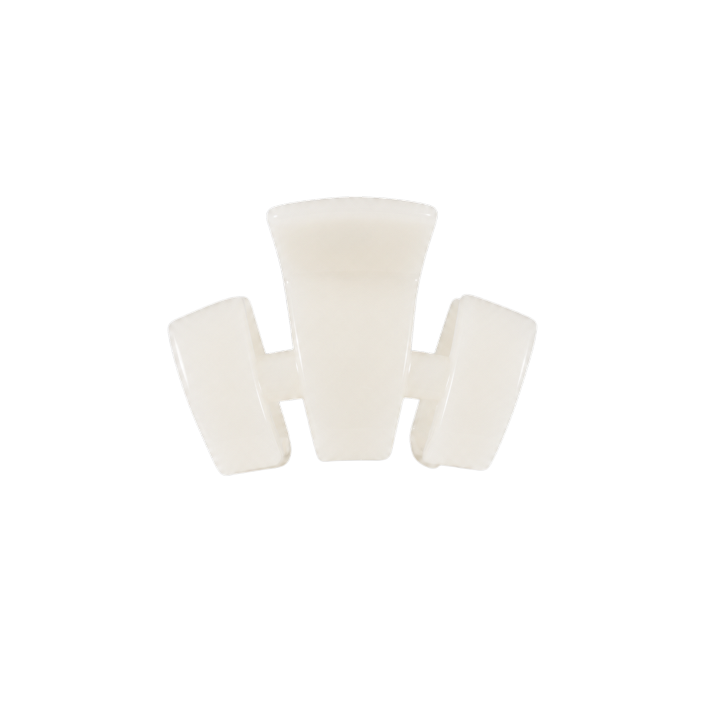 Teleties Classic | Coconut White | Petite | Claw Clip