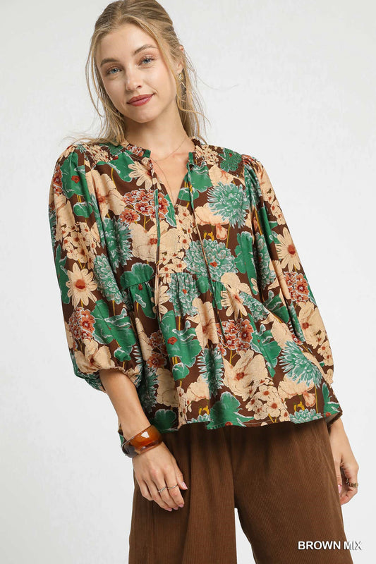 The Floral Izzy Top