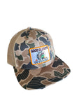 Good Ole Boys Red Man Patch Camo Hat