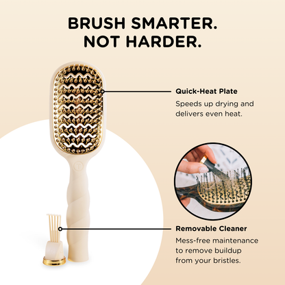 Vented Hair Brush | Tan