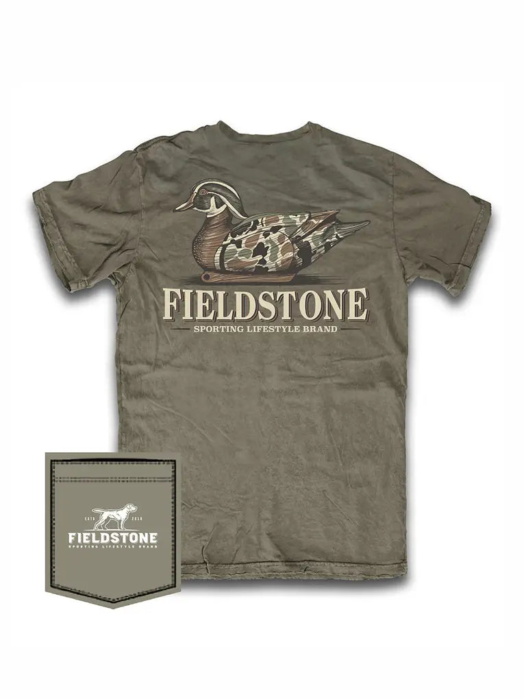 Fieldstone Youth Vintage Camo Decoy Tee