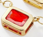 Gold Mini Pendant Necklace