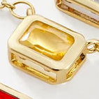 Gold Mini Pendant Necklace