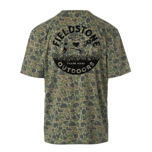 Fieldstone Youth Backwoods Camo Pointer Tee