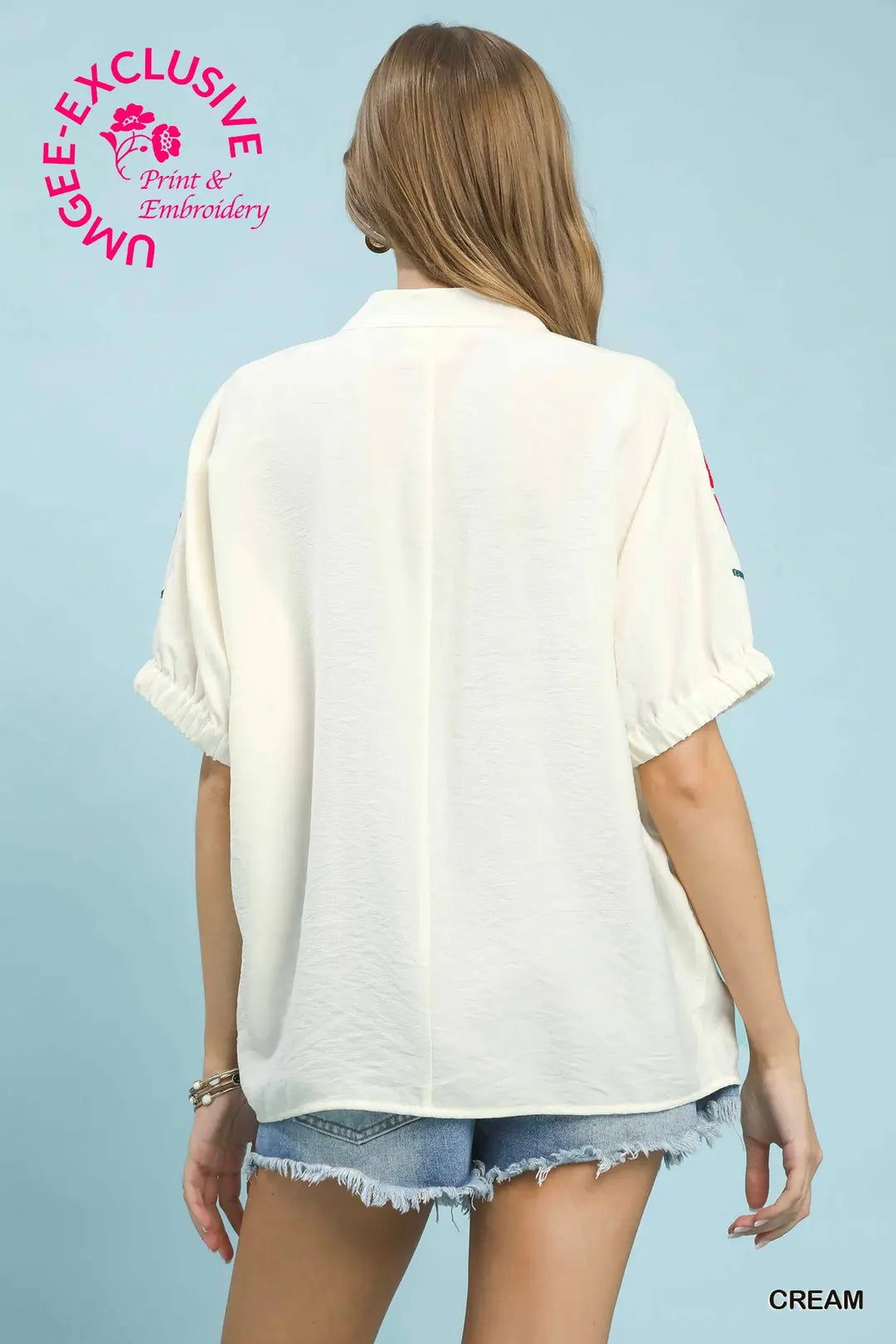 The Jennifer Embroidered Blouse