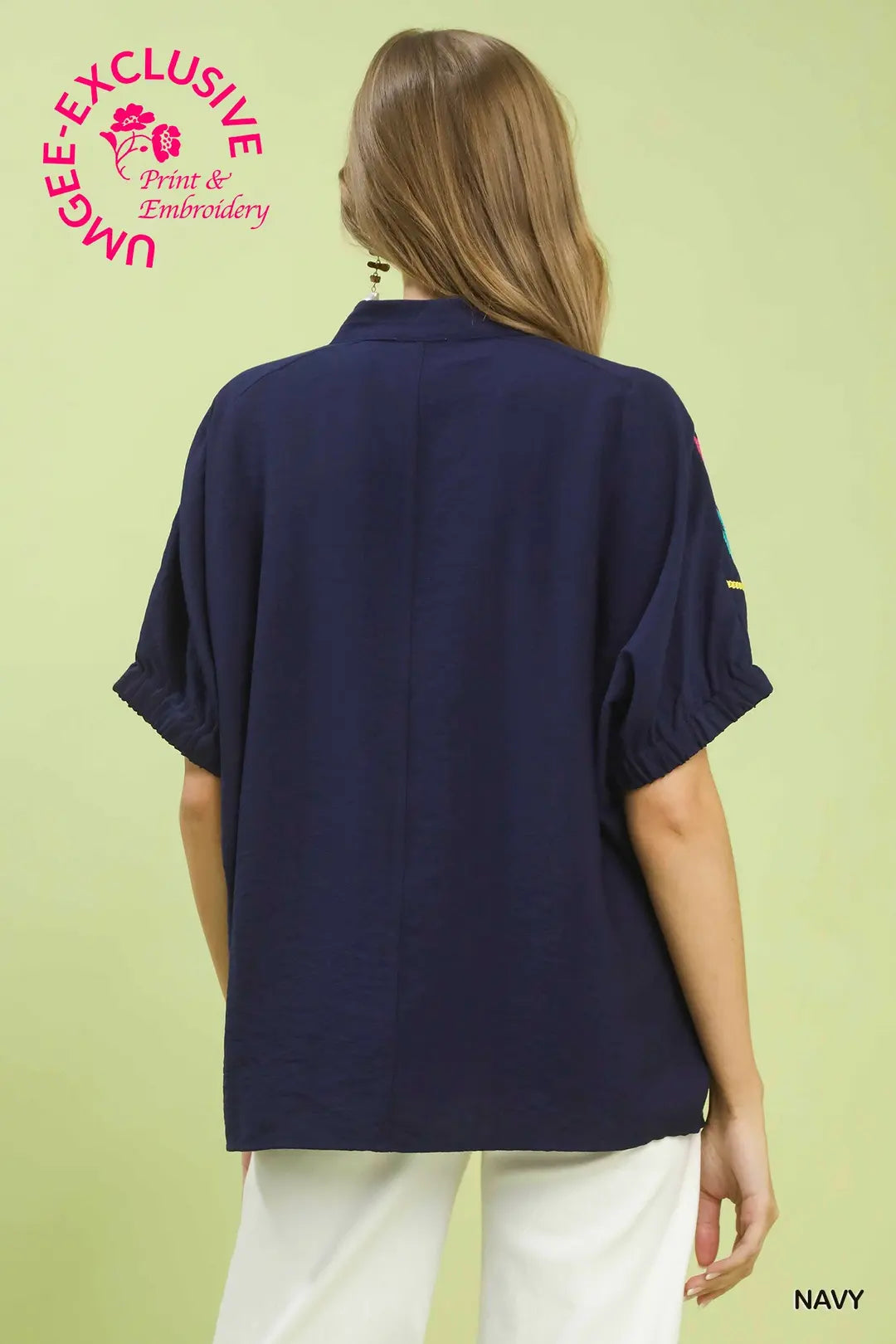 The Jennifer Embroidered Blouse