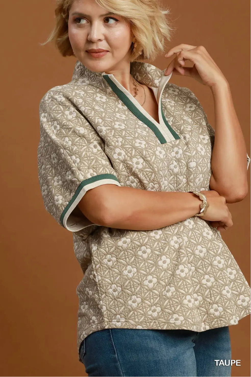 The Tiffany Jacquard Top